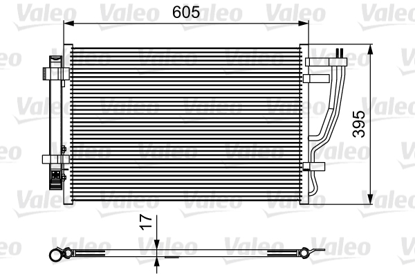 Valeo Airco condensor 814493