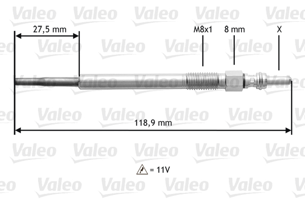 Valeo Gloeibougie 345118