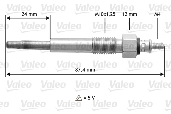 Valeo Gloeibougie 345176