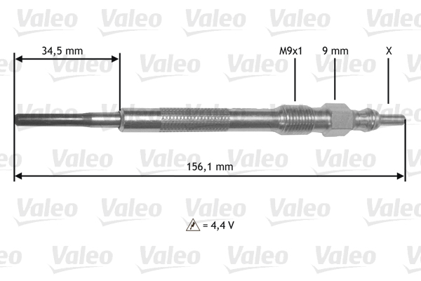 Valeo Gloeibougie 345219