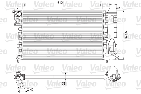 Valeo Radiateur 231010