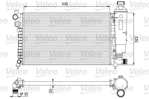 Valeo Radiateur 231526