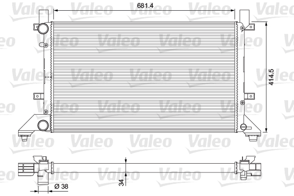 Valeo Radiateur 231605