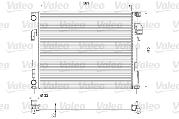 Valeo Radiateur 232853