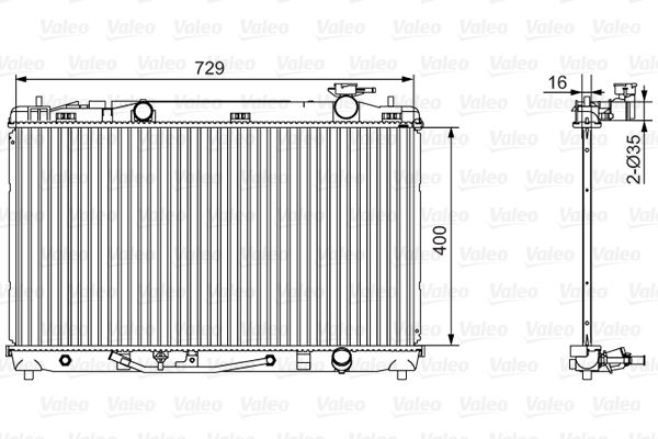 Valeo Radiateur 701526