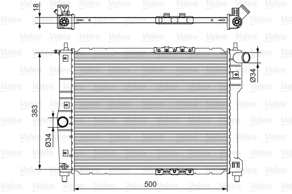 Valeo Radiateur 701544