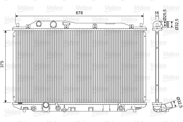 Valeo Radiateur 701570