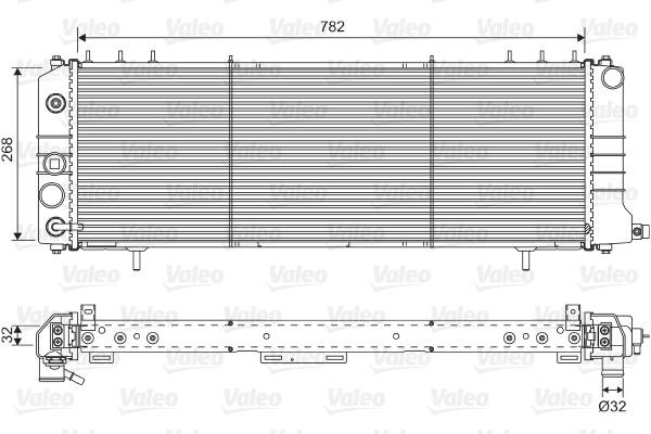 Valeo Radiateur 701574