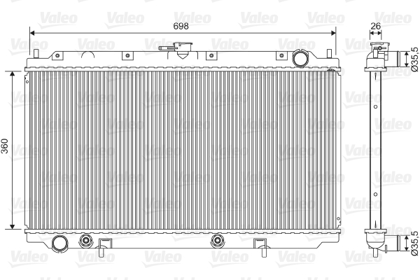 Valeo Radiateur 701588