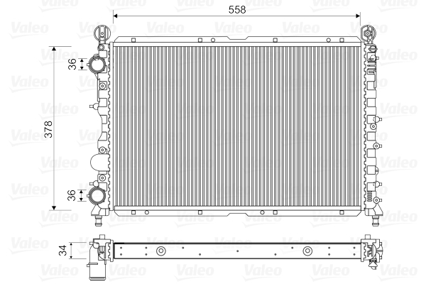 Valeo Radiateur 731591
