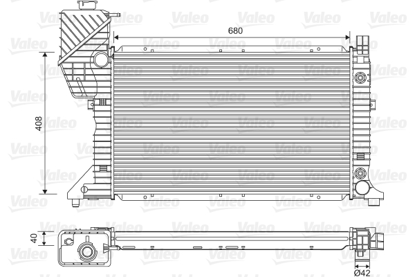Valeo Radiateur 732472