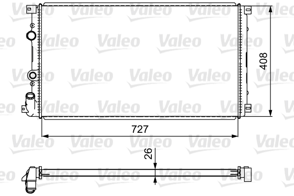 Valeo Radiateur 732798