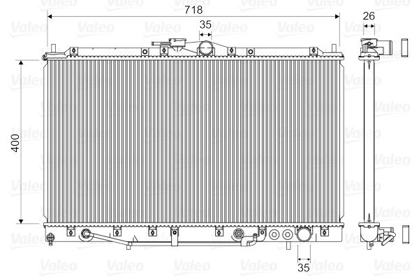 Valeo Radiateur 734131