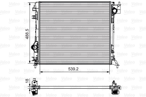 Valeo Radiateur 735625