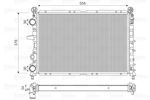Valeo Radiateur 811073