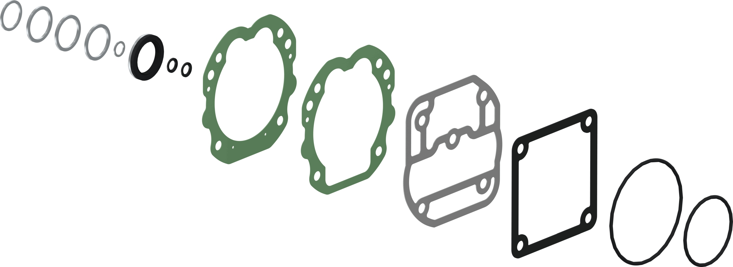 Wabco Luchtcompressor 4110720012