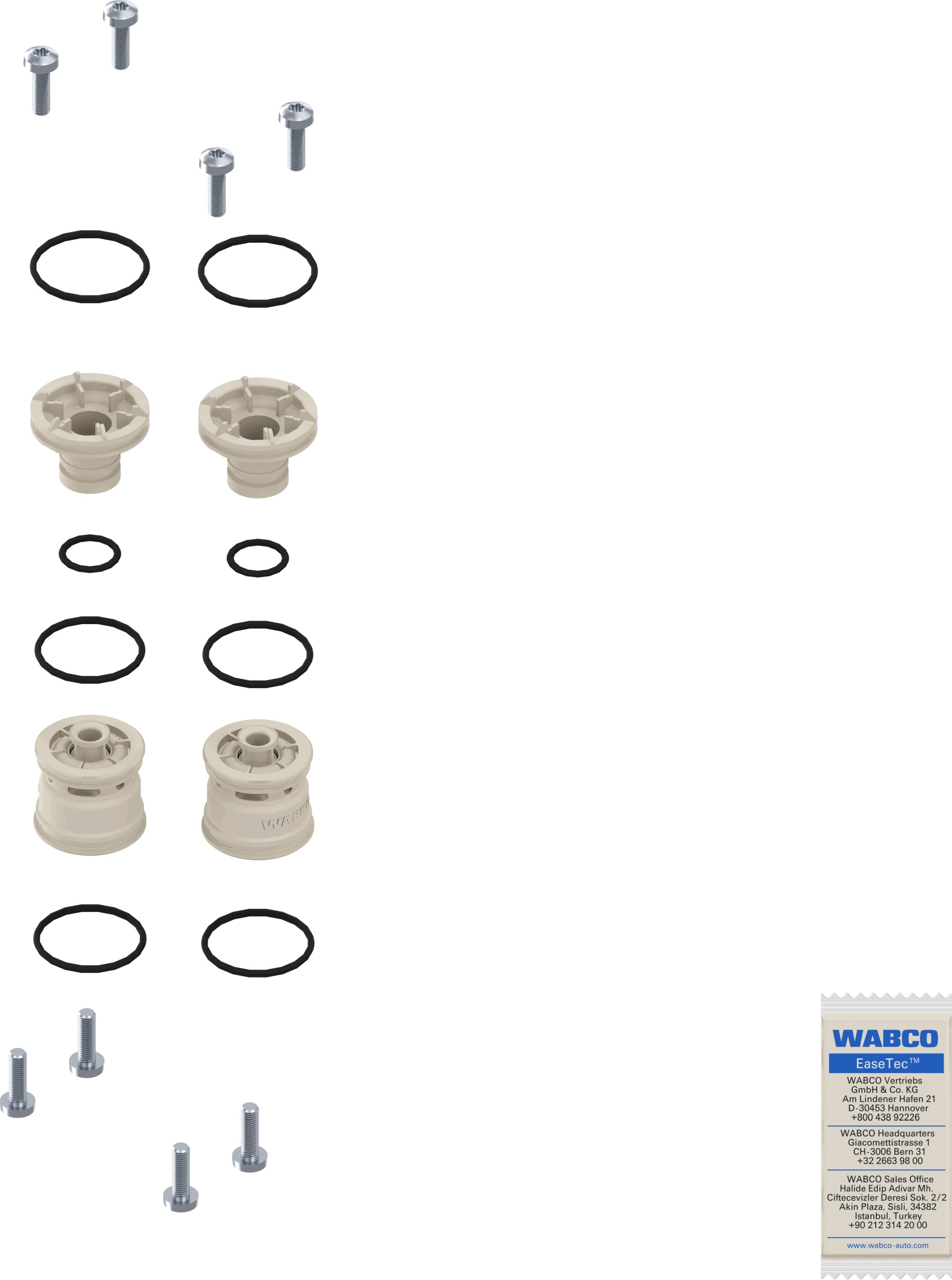 Wabco Ashoes, remklauwgeleiding 4614949262