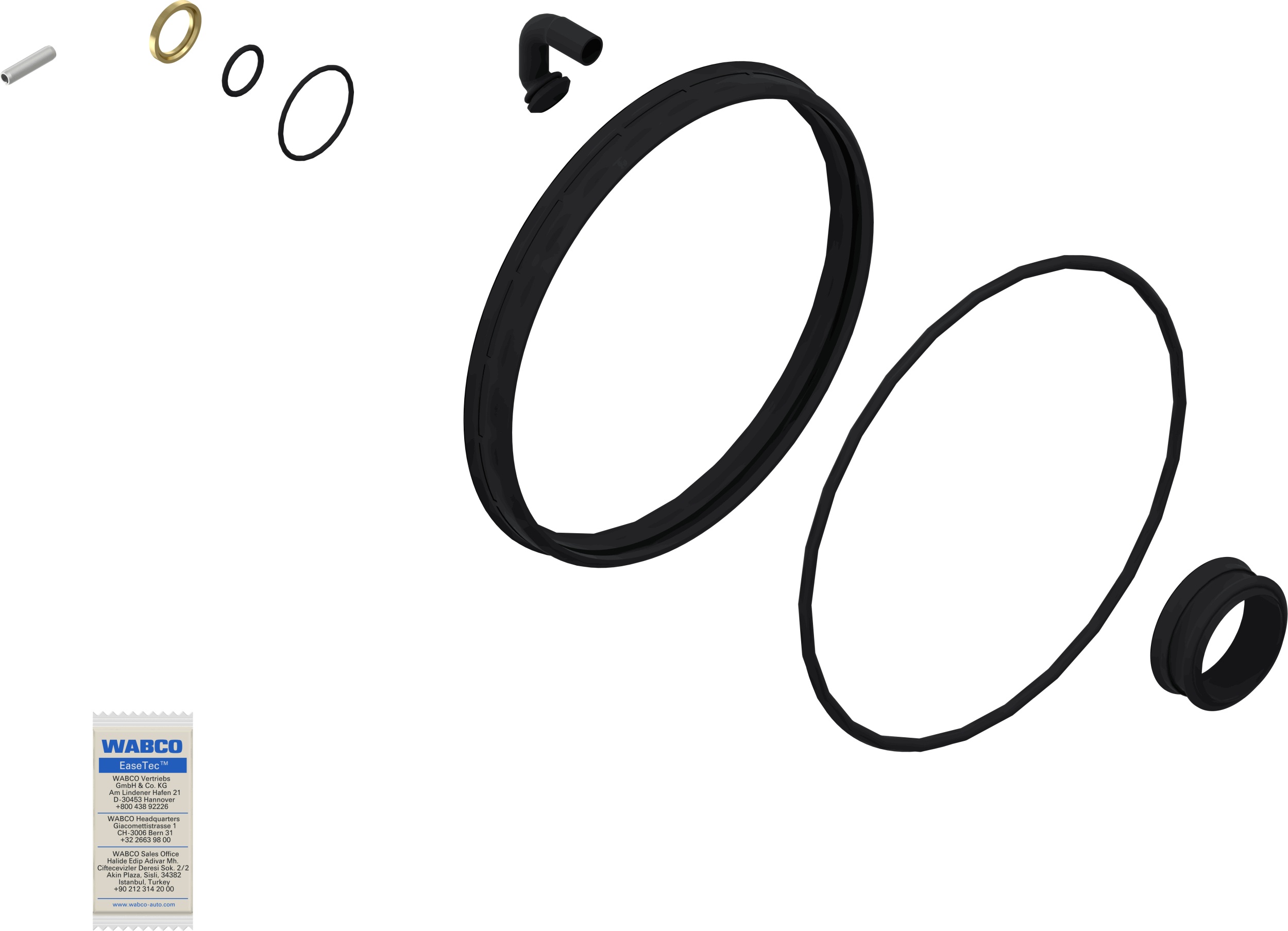 Wabco Hoofdremcilinder reparatieset 9254200022