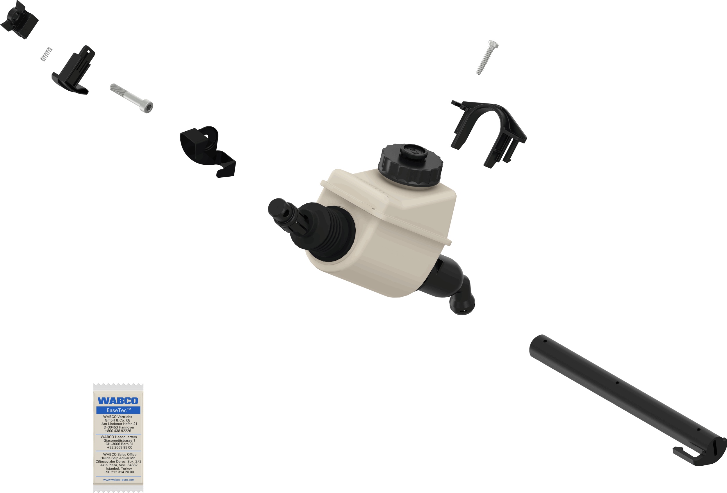 Wabco Koppelingsbekrachtiger reparatieset 9650019022