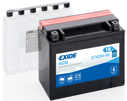 Exide Accu ETX20H-BS