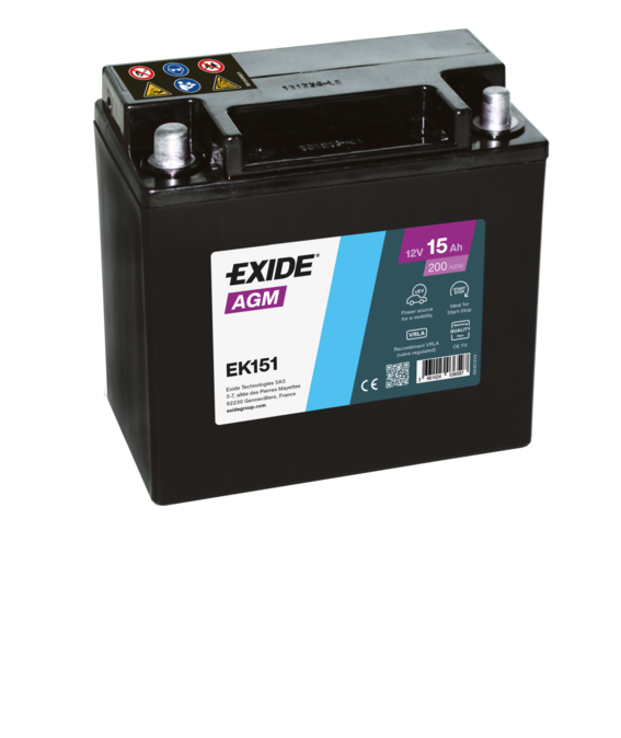 Exide Accu EK151