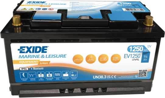Exide Accu / Batterij EV1250S