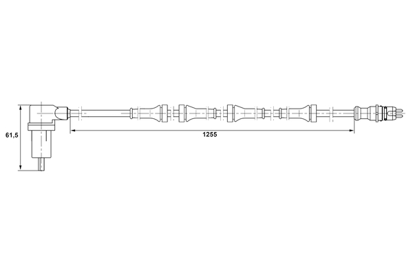 Bosch ABS sensor 0 265 006 154