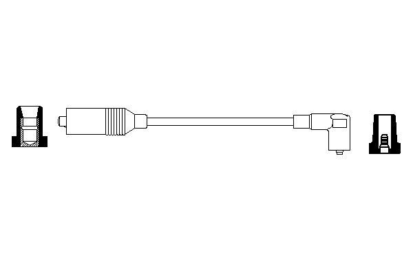 Bosch Bougiekabel 0 356 904 066