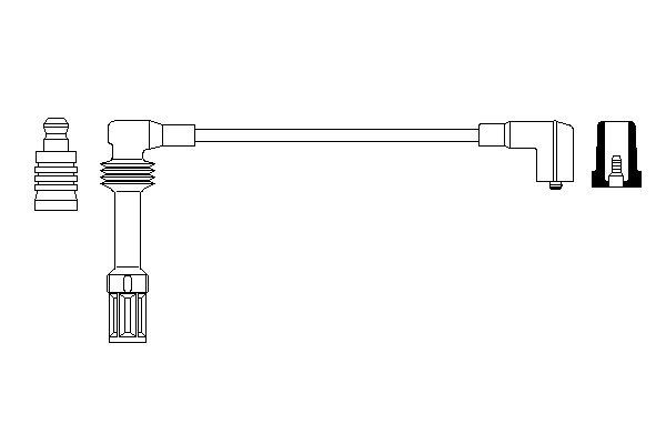 Bosch Bougiekabel 0 356 912 836