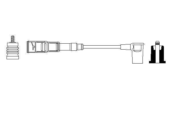 Bosch Bougiekabel 0 356 912 914