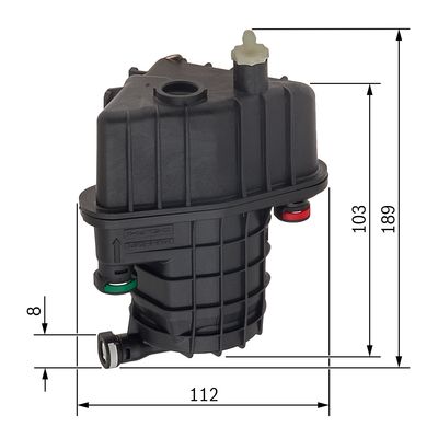 Bosch Brandstoffilter 0 450 906 473