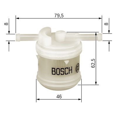 Bosch Brandstoffilter 0 986 450 117