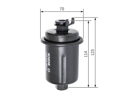 Bosch Brandstoffilter 0 986 450 624