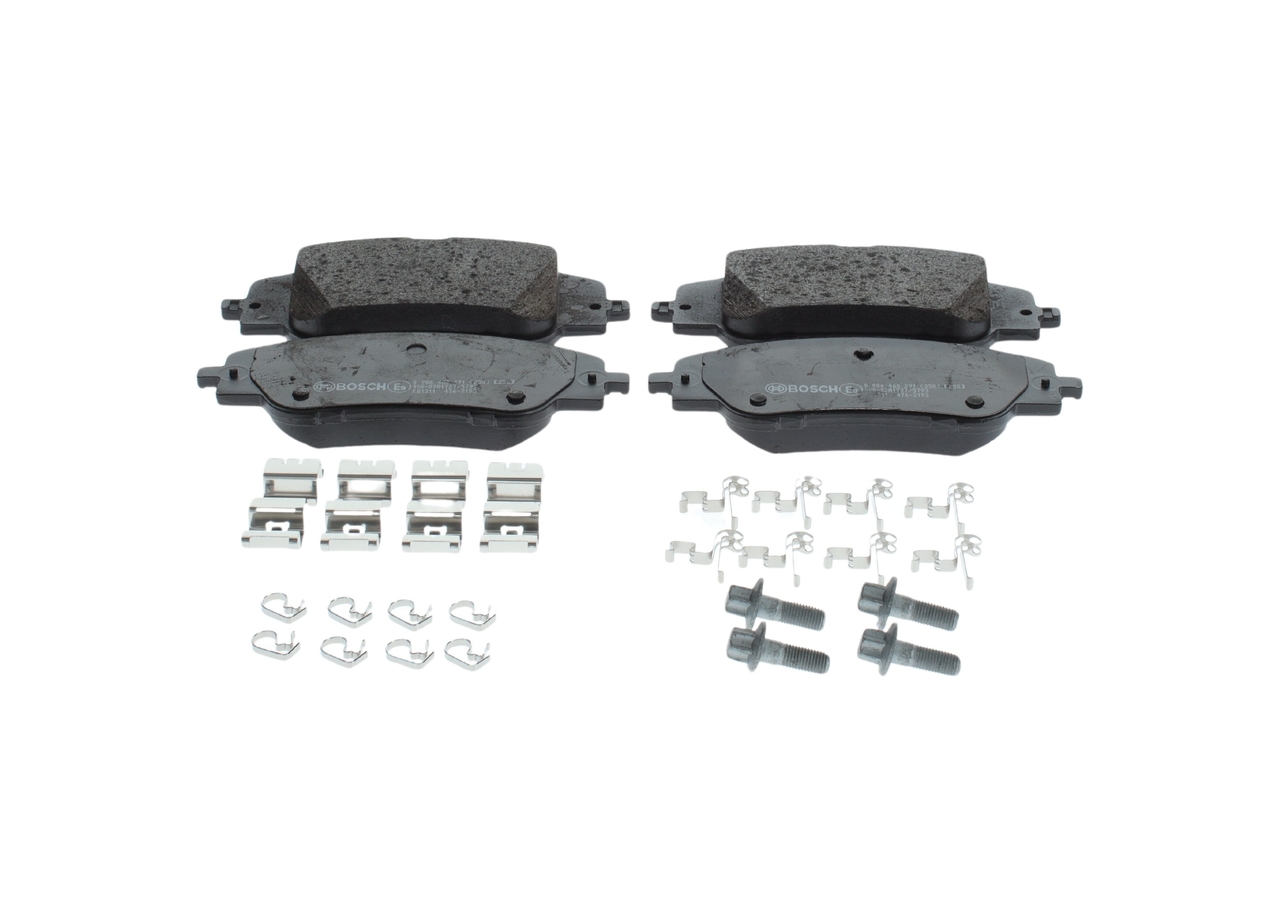Bosch Remblokkenset, schijfrem 0 986 460 291