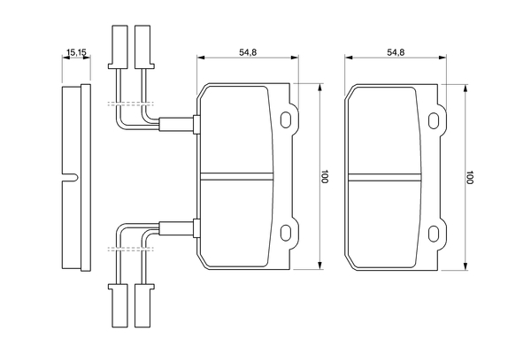 Bosch Remblokset 0 986 469 441