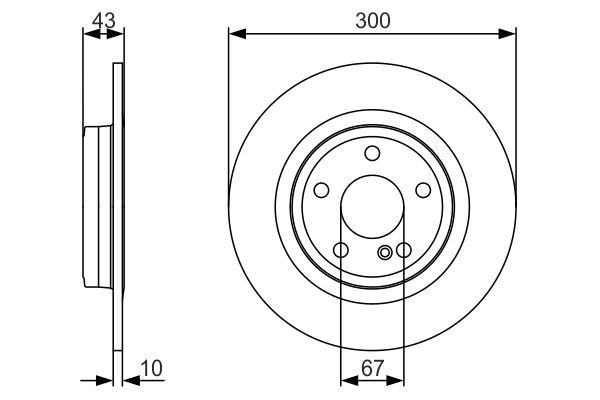 Bosch Remschijven 0 986 479 A38