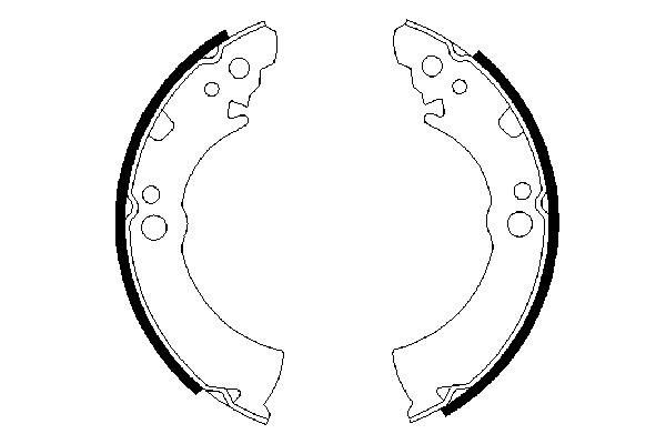 Bosch Remschoen set 0 986 487 206