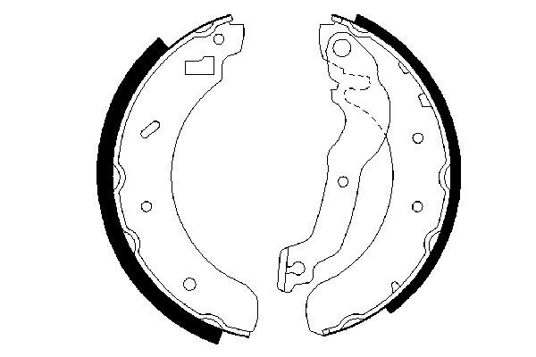 Bosch Remschoen set 0 986 487 241