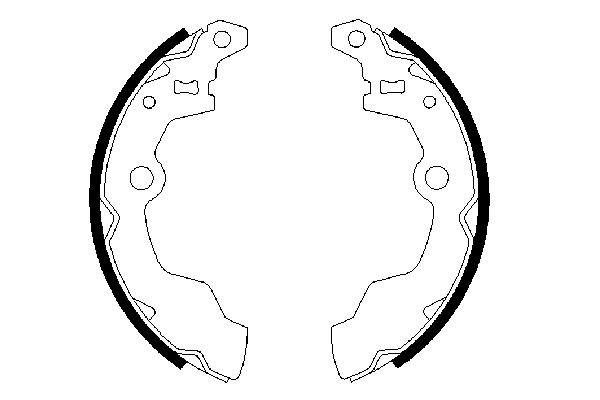 Bosch Remschoen set 0 986 487 269