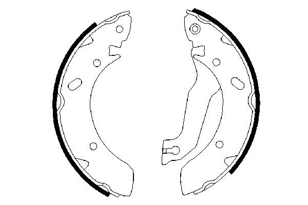 Bosch Remschoen set 0 986 487 387