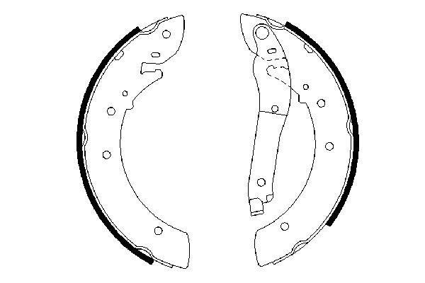 Bosch Remschoen set 0 986 487 403