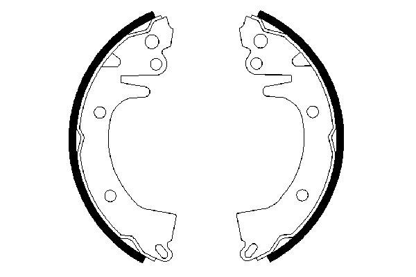 Bosch Remschoen set 0 986 487 462