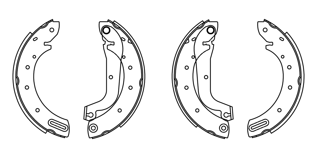 Bosch Remschoen set 0 986 487 566