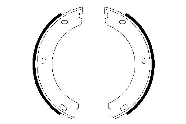 Bosch Remschoen set 0 986 487 649