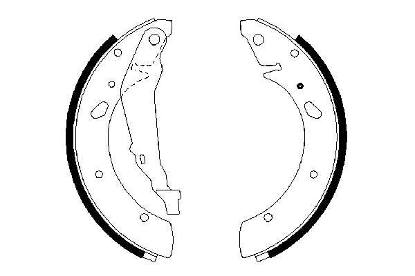 Bosch Remschoen set 0 986 487 661