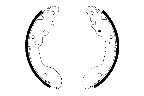 Bosch Remschoen set 0 986 487 677