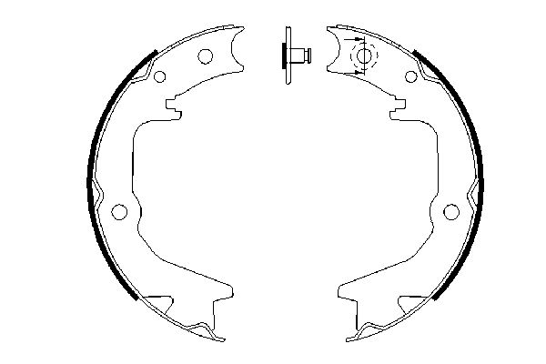 Bosch Remschoen set 0 986 487 685