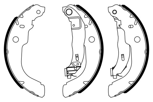 Bosch Remschoen set 0 986 487 960