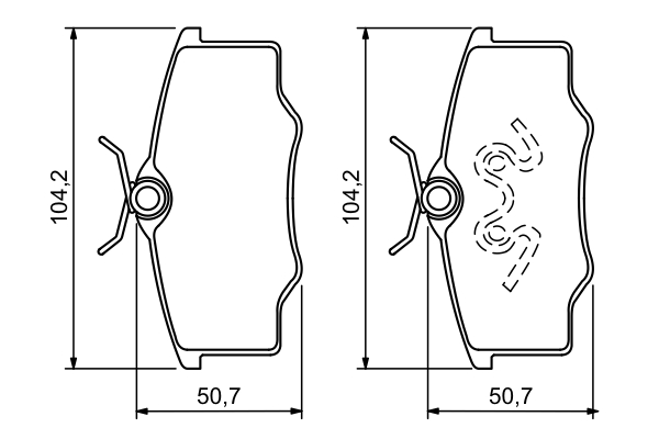 Bosch Remblokset 0 986 494 389