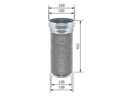 Bosch Oliefilter 0 986 626 799